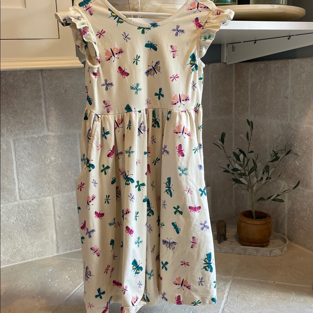 Hanna Andersson Skater Dress, Size 6-7